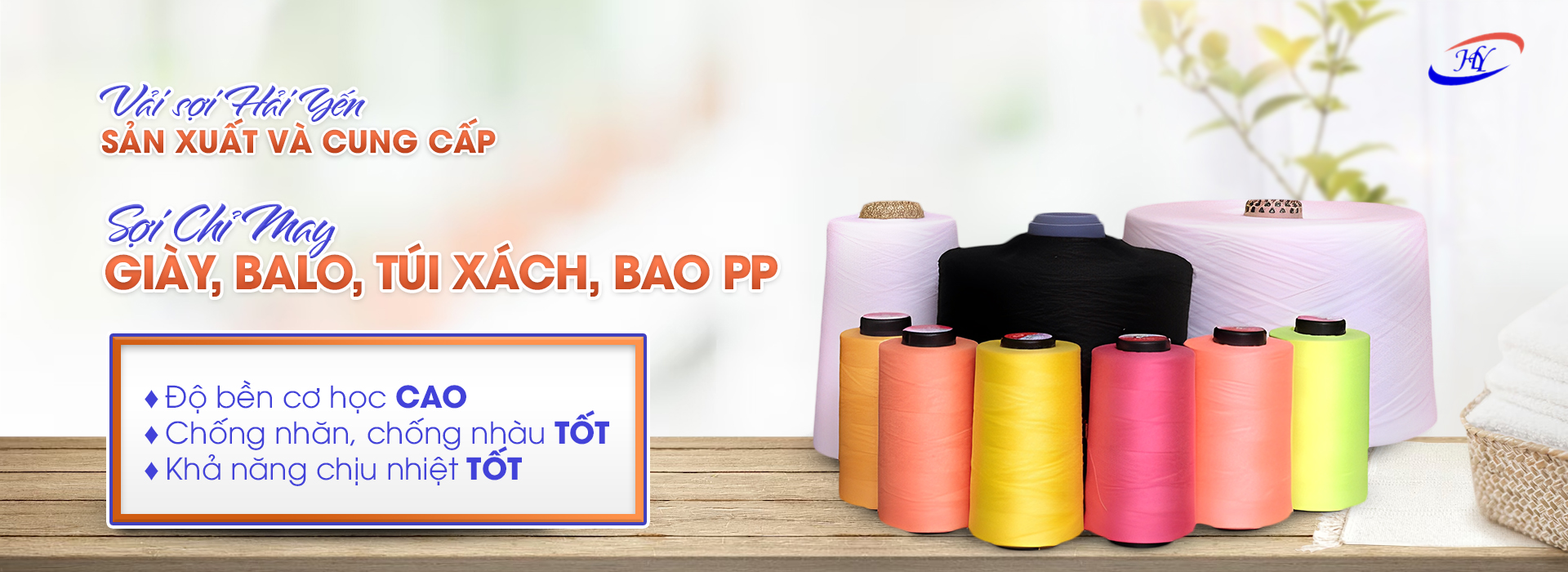 CÔNG TY TNHH SẢN XUẤT THƯƠNG MẠI VẢI SỢI HẢI YẾN